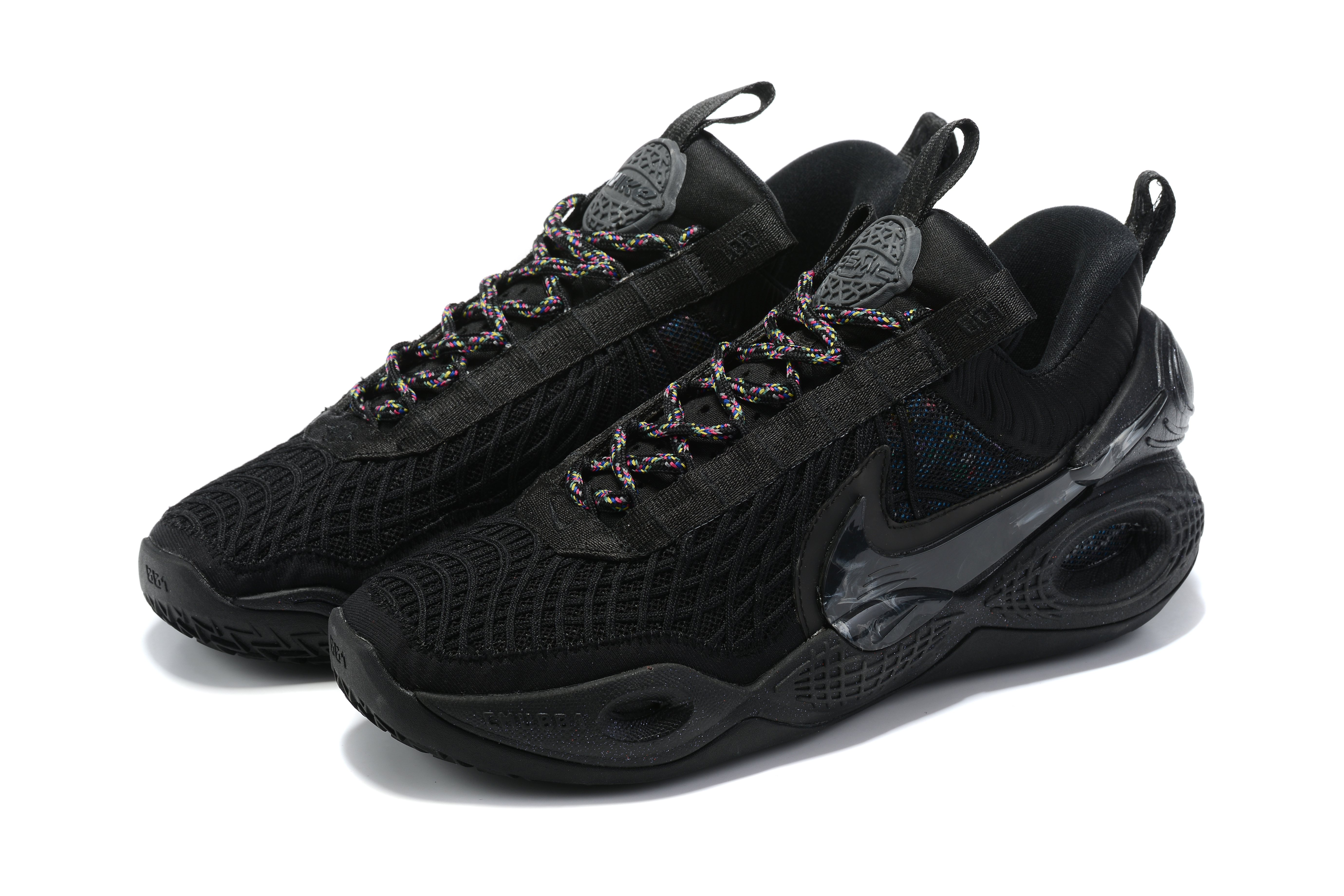 2022 Nike Cosmic Unit EP Cool Black Basketball Shoes - Click Image to Close